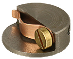 Nano-Tec AFM/SPM 90 degrees sample holder with S-Clip, Ø12 x 4.5mm, magnetic